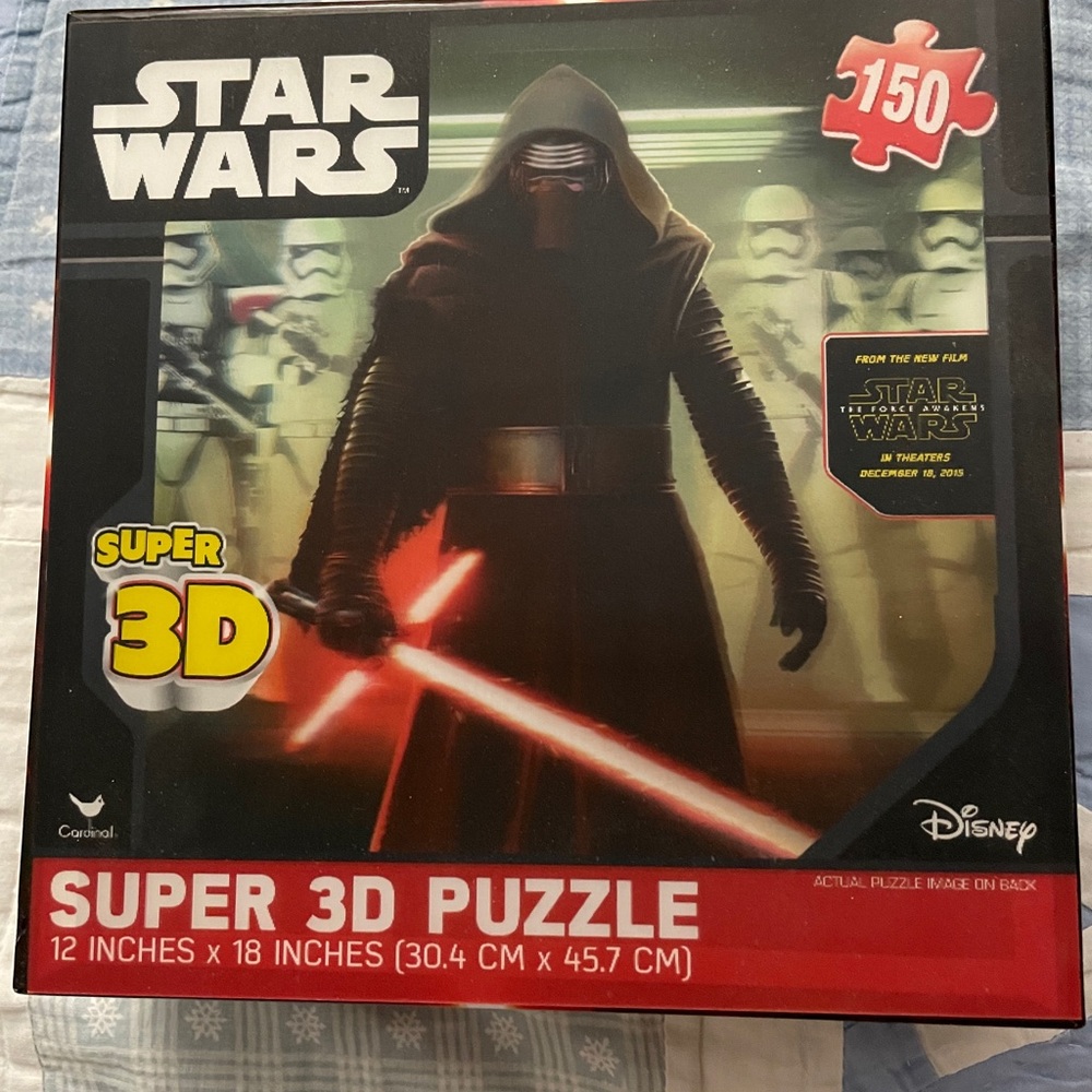 Star Wars Disney puzzle 3d 150 pieces